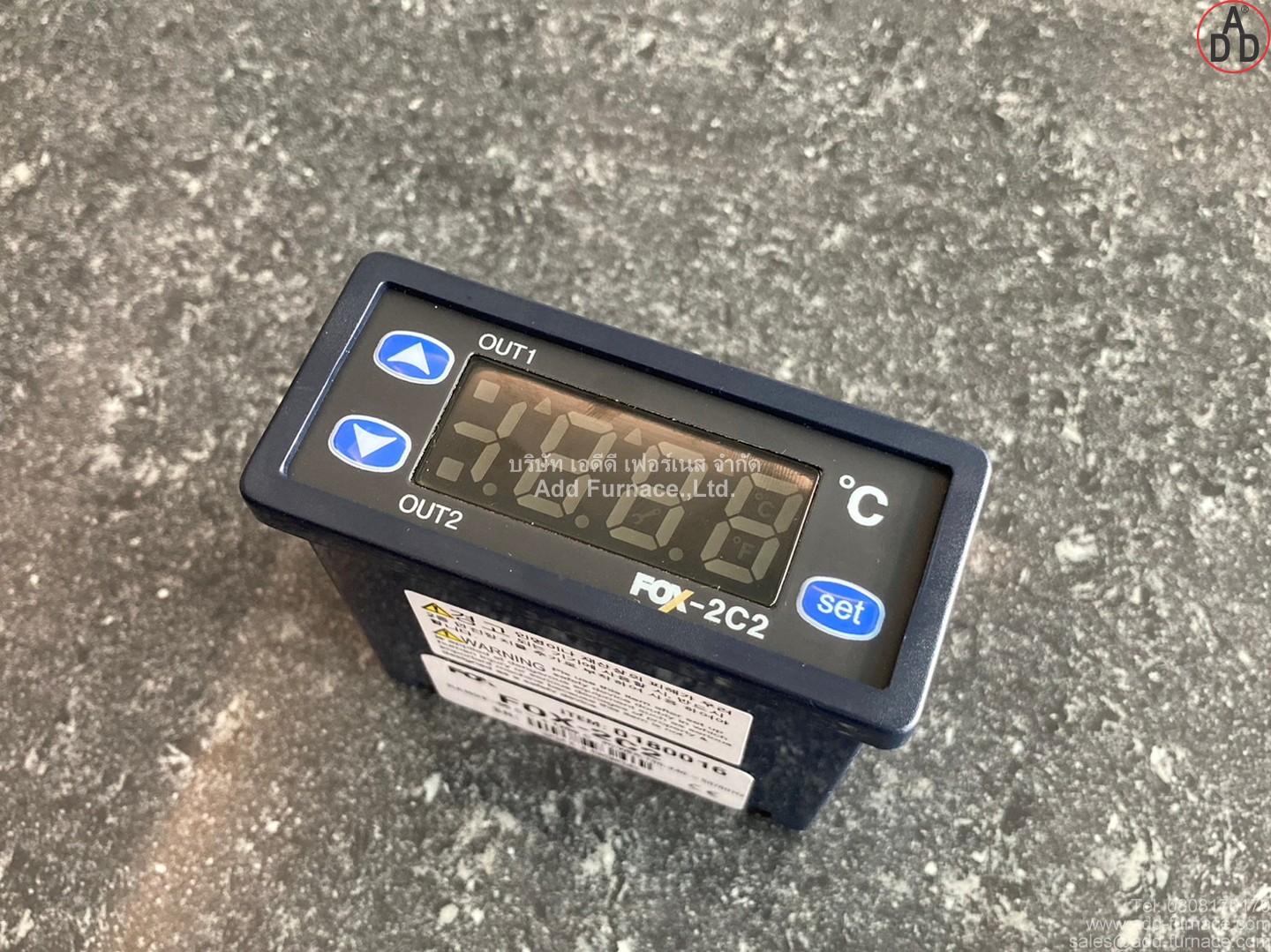 Digital Temperature Controller Model FOX-2C2 (14)